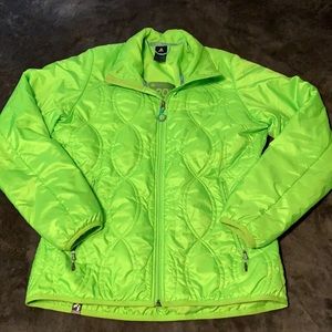 Adidas Women’s Winter Coat Jacket Insulated Green Medium